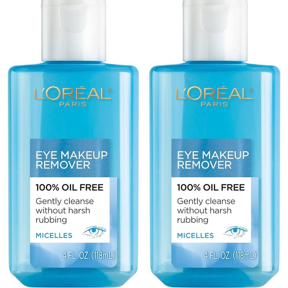 2 Blue Eye Makeup Remover